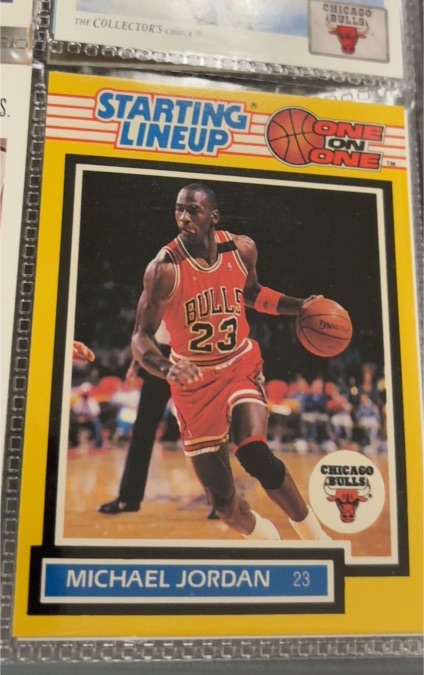 1988 Kenner Starting Lineup #23 Michael Jordan — front