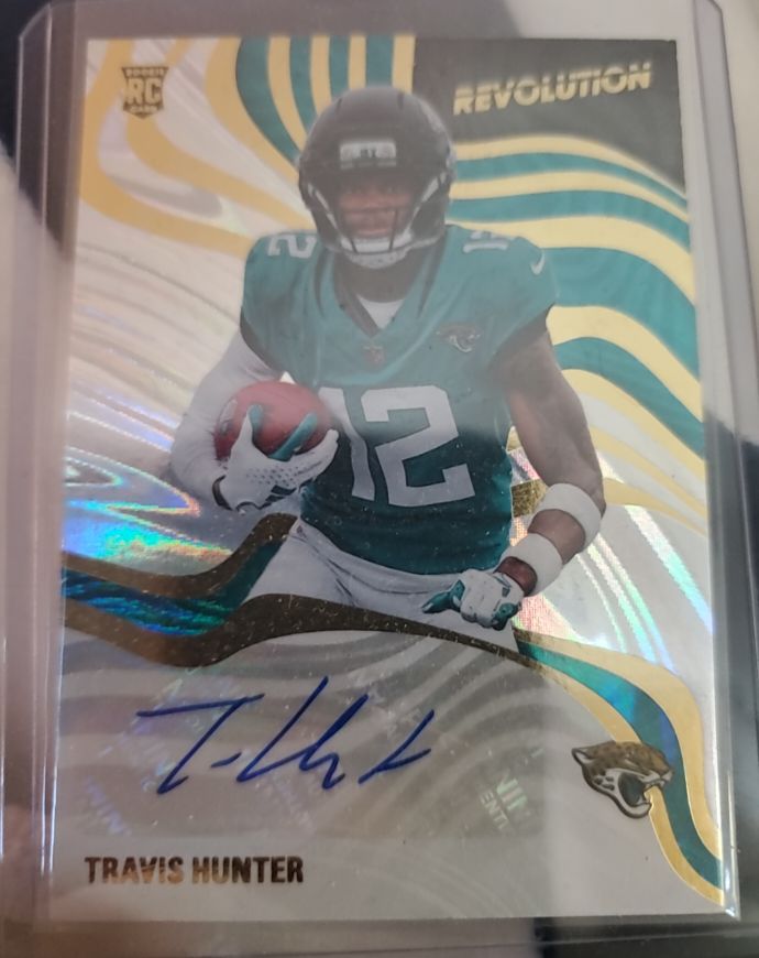 2025 Panini Revolution #RSA-THR Travis Hunter — front
