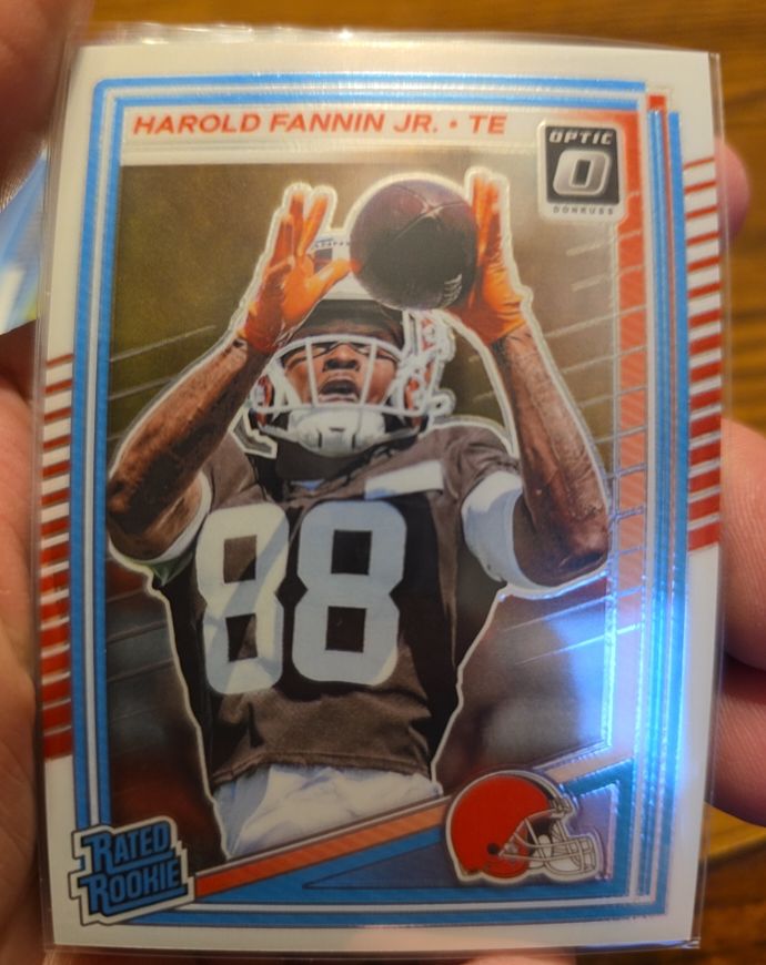 2025 Panini Donruss Optic #284 Harold Fannin Jr. — front
