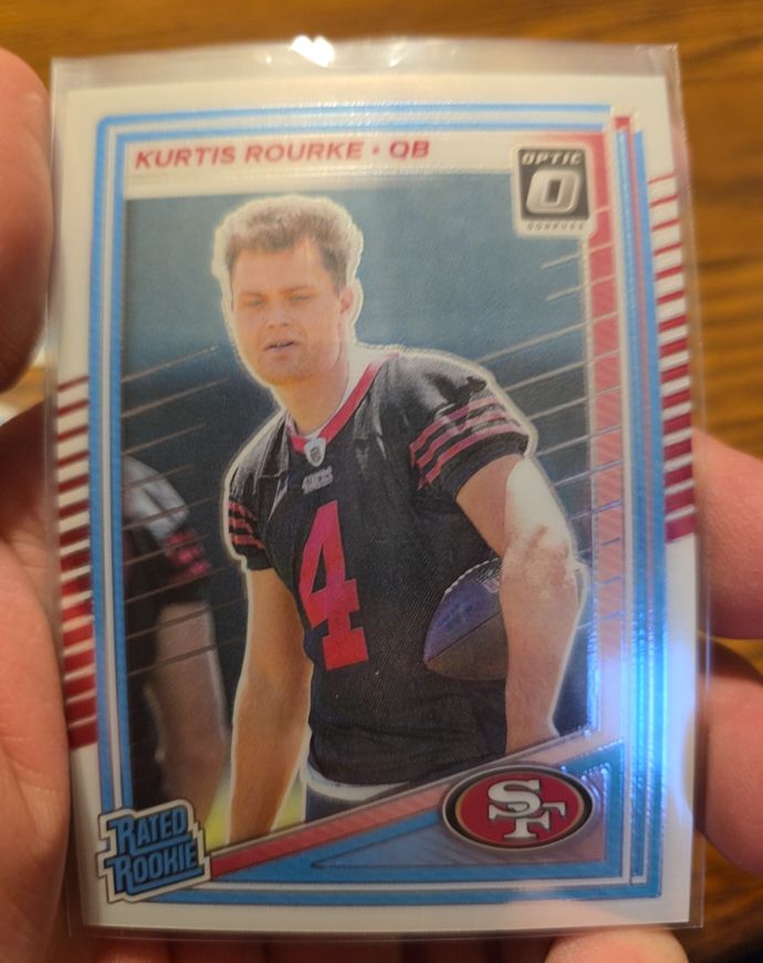 2025 Panini Donruss Optic #243 Kurtis Rourke — front