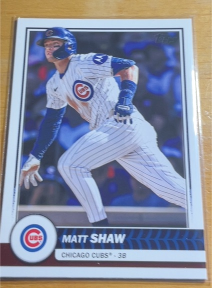 2026 Topps Flagship Collection #24 Matt Shaw — front