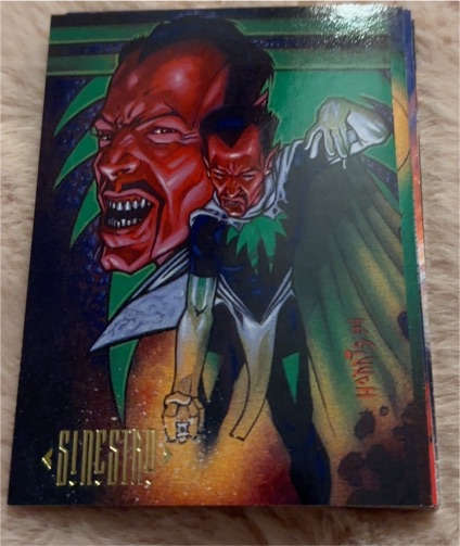 1994 SkyBox Master Series DC #49 Sinestro — front