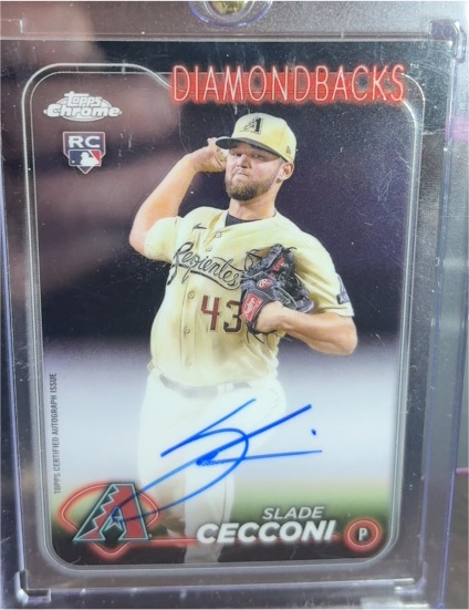 2024 Topps Chrome #RA-SCE Slade Cecconi — front