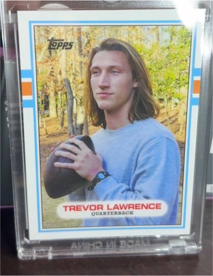 2021 Topps #27 Trevor Lawrence — front