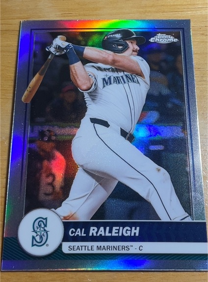 2026 Topps Chrome #26 Cal Raleigh — front