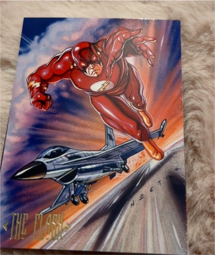 1994 SkyBox Master Series #53 The Flash — front
