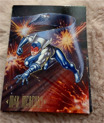 1994 Skybox Master Series DC #54 Max Mercury — front