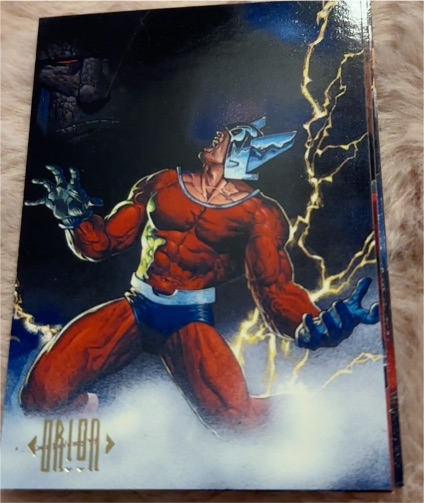 1994 SkyBox Master Series #61 Orion — front