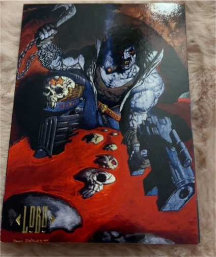 1994 SkyBox DC Master Series #62 Lobo — front