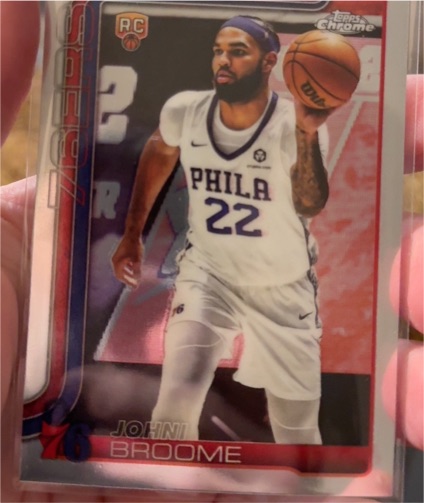 2025-26 Topps Chrome #285 Johni Broome — front
