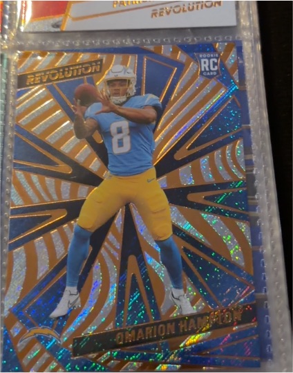 2025 Panini Revolution #233 Omarion Hampton — front