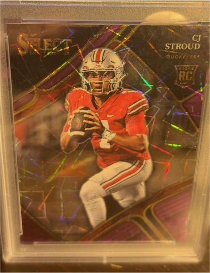 2023 Panini Select Draft Picks #102 CJ Stroud — front