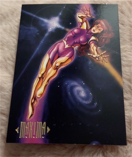 1994 SkyBox Master Series DC Comics #69 Maxima — front