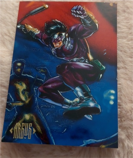 1994 SkyBox Master Series DC Comics #75 Argus — front