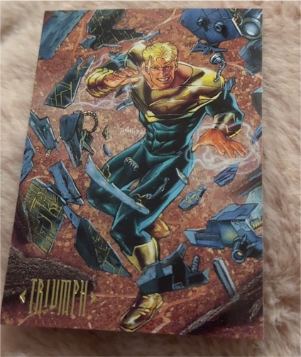 1994 SkyBox Master Series DC Comics #76 Triumph — front