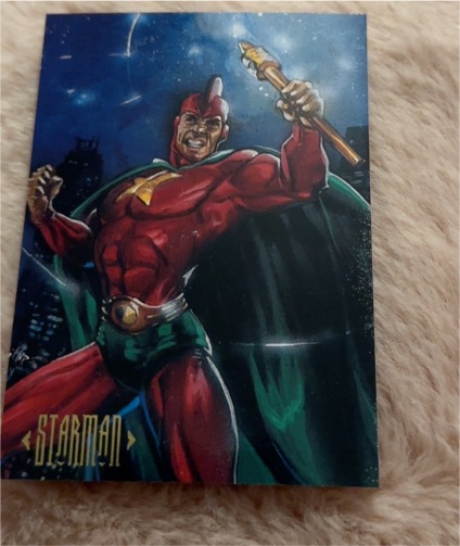 1994 Skybox Master Series DC #79 Starman — front