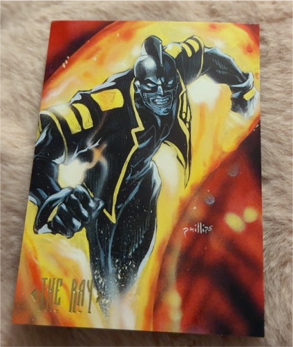 1994 SkyBox Master Series DC Comics #78 The Ray — front