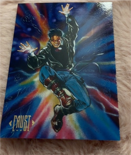 1994 Skybox Master Series DC Comics #81 Faust — front