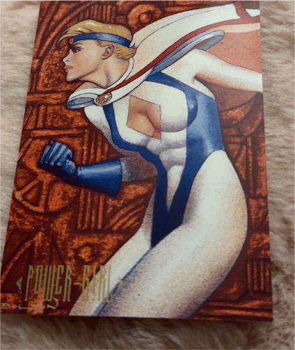 1994 SkyBox DC Master Series #88 Power Girl — front