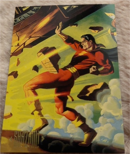 1994 Skybox Master Series #89 Shazam — front