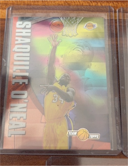 2001-02 Topps Chrome Team Topps #TT1 Shaquille O'Neal — front