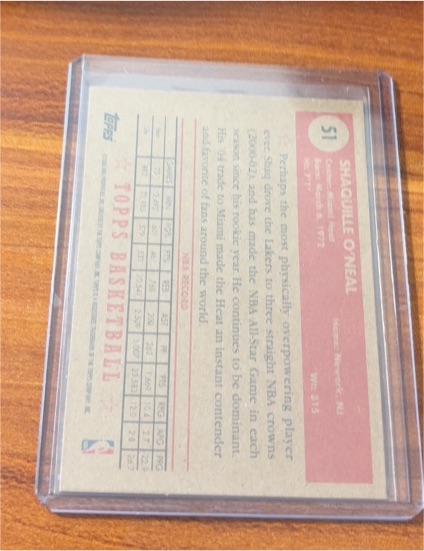 1992 Topps #51 Shaquille O'Neal — front