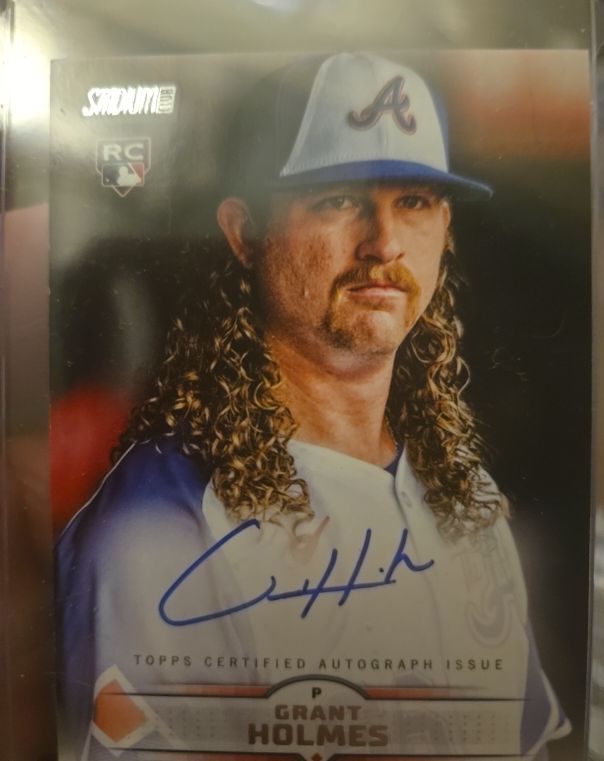 2025 Topps Stadium Club #SCBA-GH Grant Holmes — front