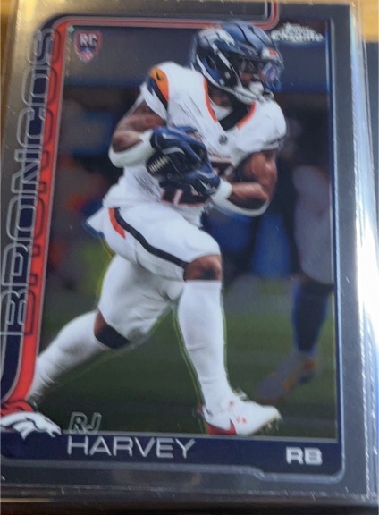 2025 Topps Chrome #330 RJ Harvey — front