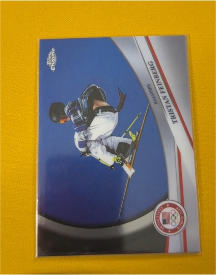 2026 Topps Chrome U.S. Winter Olympics #150 Tristan Feinberg — front