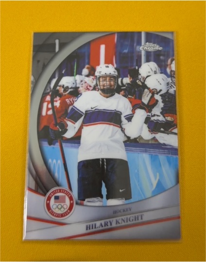 2026 Topps Chrome #32 Hilary Knight — front