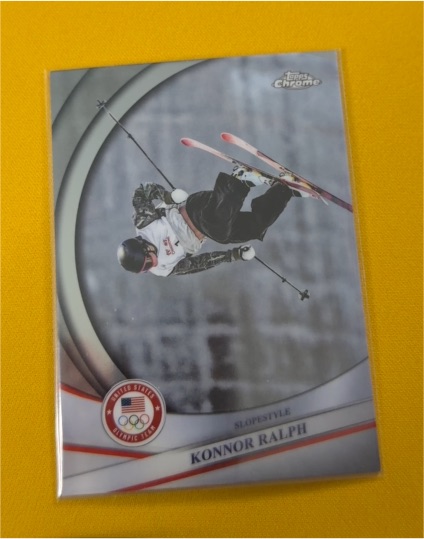 2026 Topps Chrome U.S. Winter Olympics #57 Konnor Ralph — front