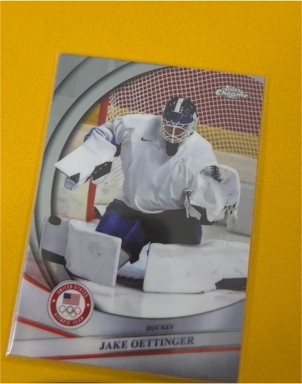 2026 Topps Chrome #81 Jake Oettinger — front