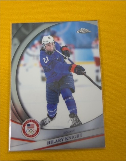 2026 Topps Chrome #32 Hilary Knight — front