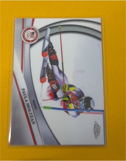 2026 Topps Chrome Winter Olympics #69 Paula Moltzan — front