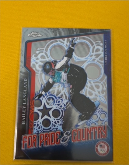 2026 Topps Chrome #PC-13 Hailey Langland For Pride & Country — front