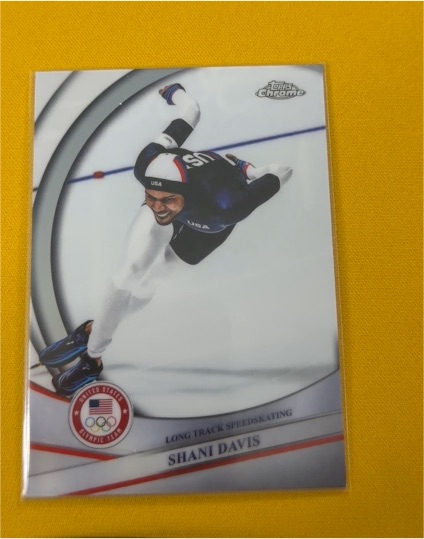 2026 Topps Chrome #138 Shani Davis — front