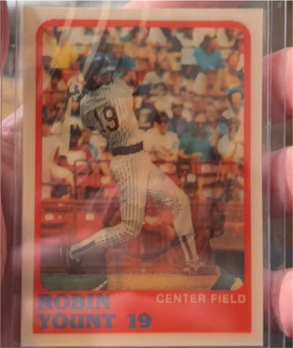 1988 Sportflics #34 Robin Yount — front