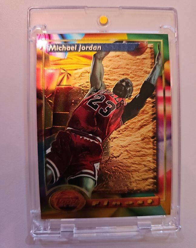 1993-94 Topps Finest #1 Michael Jordan — front