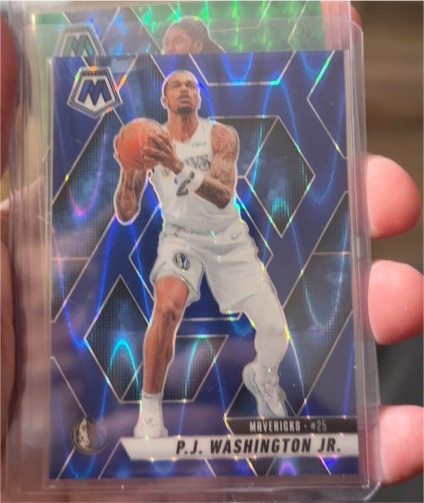 2024-25 Panini Mosaic #134 P.J. Washington Jr. — front