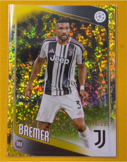 2025-26 Topps UEFA Club Competitions #146 Gleison Bremer — front