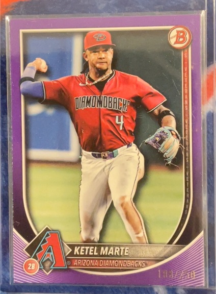 2025 Bowman #76 Ketel Marte — front