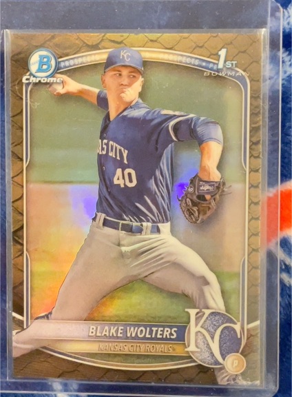 2025 Bowman Chrome #BCP-76 Blake Wolters — front