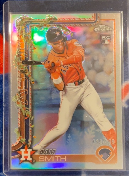 2025 Topps Holiday Chrome #HC121 Cam Smith — front