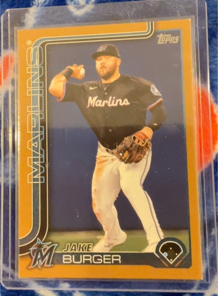 2025 Topps Series 1 #330 Jake Burger — front