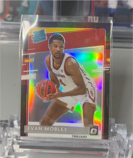 2021 Panini Chronicles Optic Draft Picks #202 Evan Mobley — front