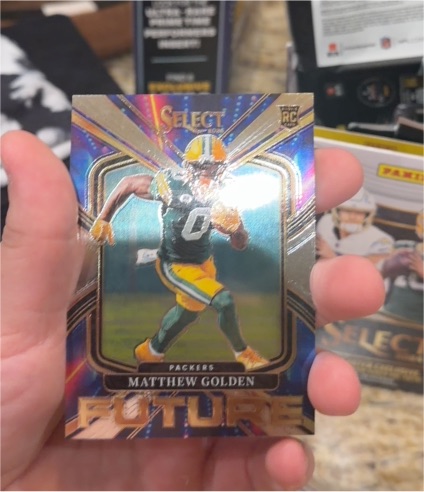 2025 Panini Select #6 Matthew Golden — front