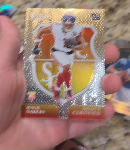 2013 Topps Shield #TS-VCR Victor Cruz — front