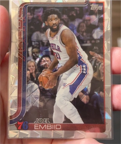 2025-26 Topps #22 Joel Embiid — front