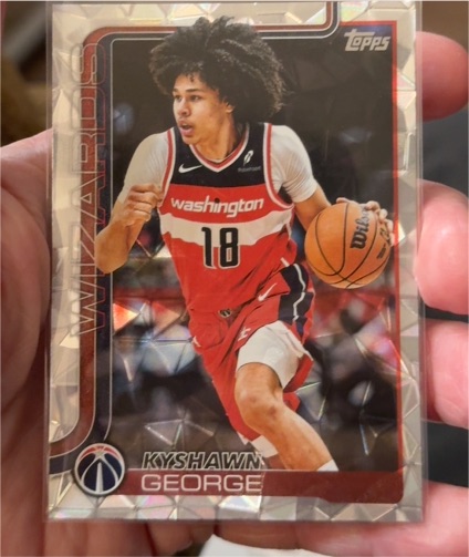 2025-26 Topps #98 Kyshawn George — front