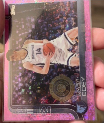 2025-26 Topps Basketball #186 Zach Edey — front